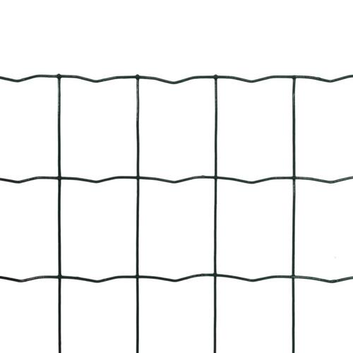 Eurohegn 25 x 0,8 m stål grøn