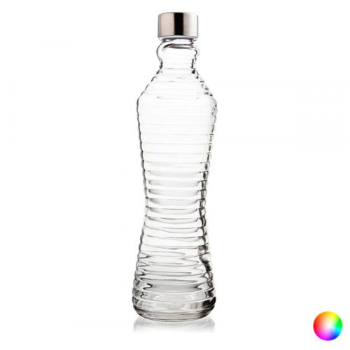 Line glasflaske 1 l - transparent