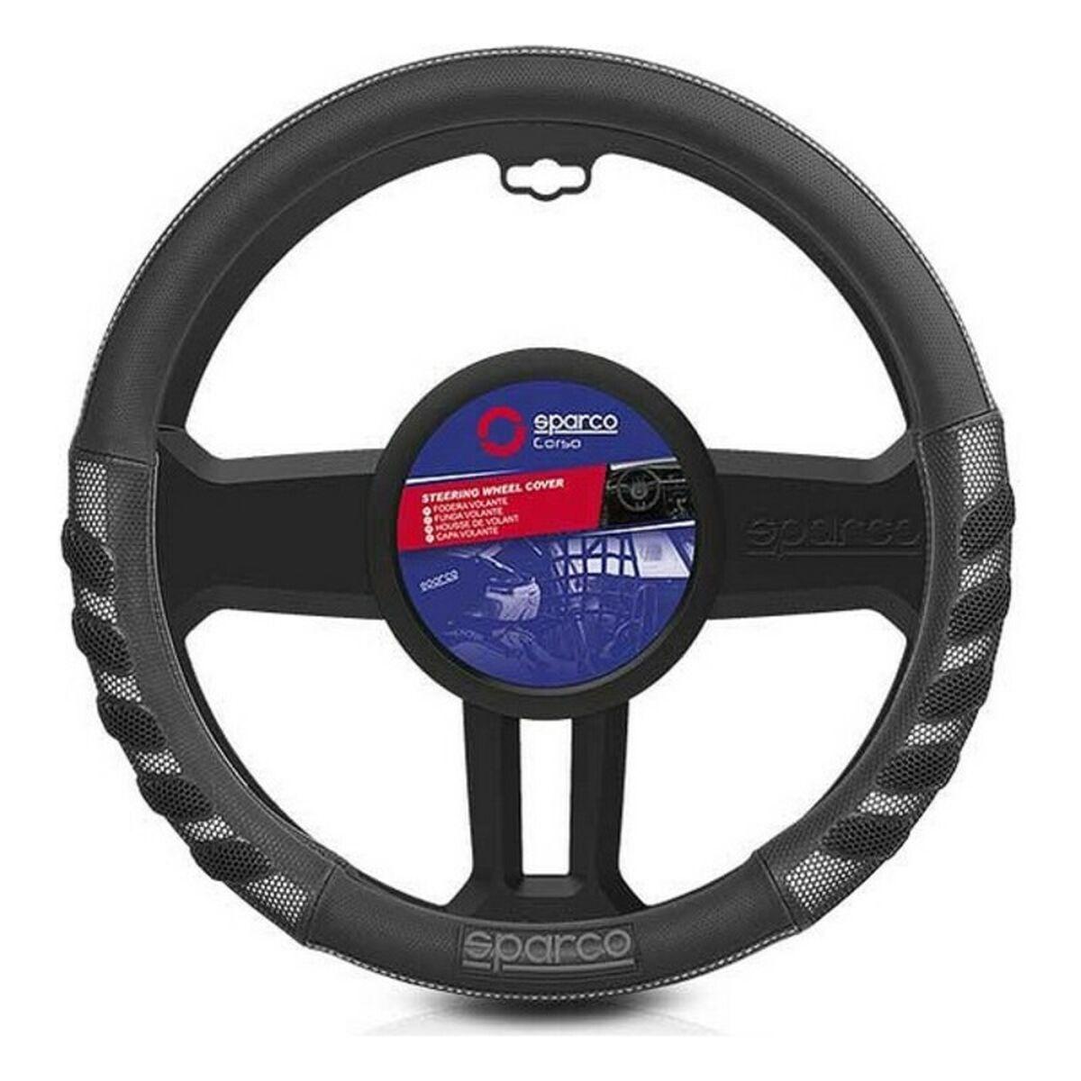 Sparco S101 ratcover - Universal Ø 37-38 cm, sort/grå