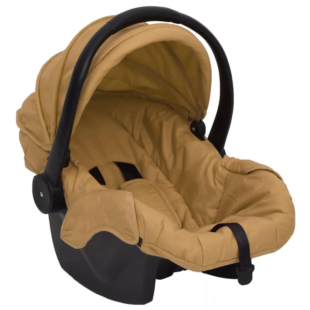 Babyautostol 42x65x57 cm gråbrun