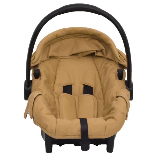 Babyautostol 42x65x57 cm gråbrun