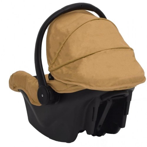 Babyautostol 42x65x57 cm gråbrun