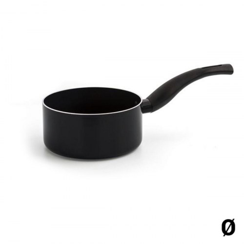 Hydra kasserolle i aluminium - 16 cm, sort