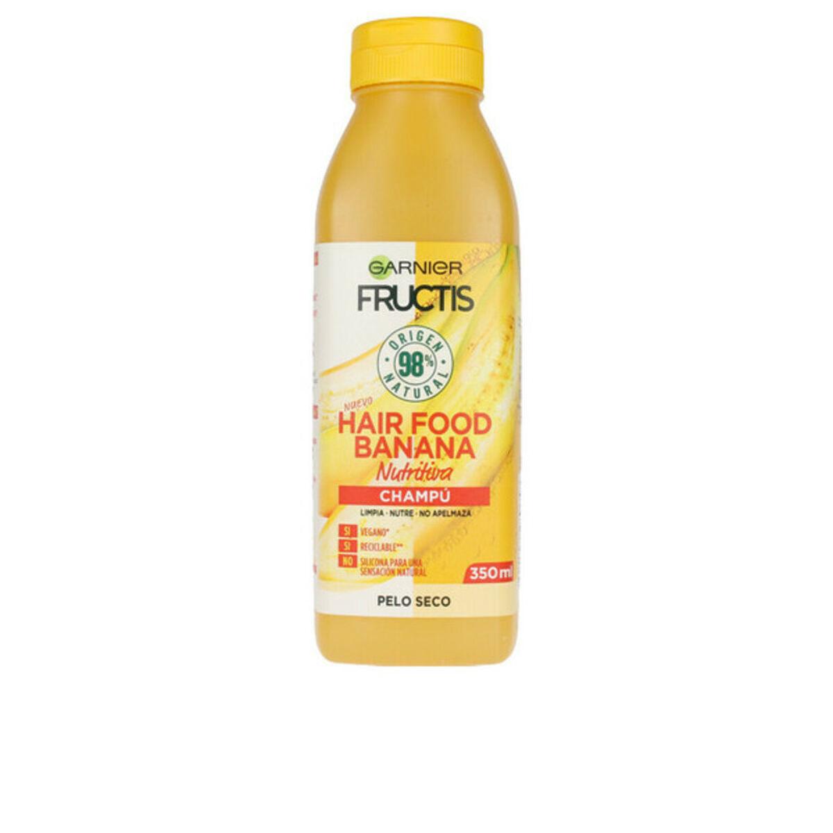Shampoo Garnier  Ultra-Nourishing Shampoo Fructis Hair Food - Banana 350