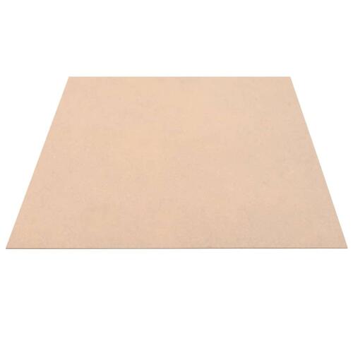 MDF-plader 20 stk. firkantet 60 x 60 cm 2,5 mm