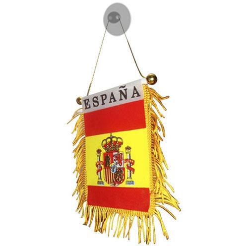 Spansk Flag med Sugekop