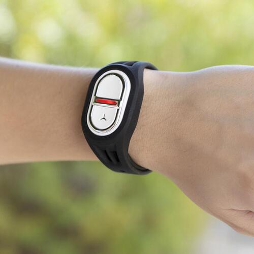 Banic genopladeligt myg-afvisende armbånd (ultralyd) - sort