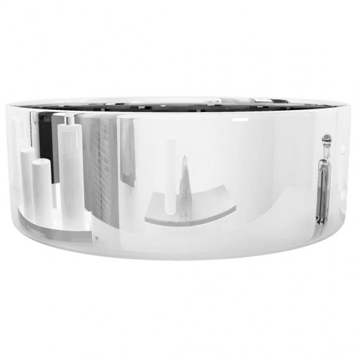 Håndvask 40 x 15 cm keramik sølvfarvet