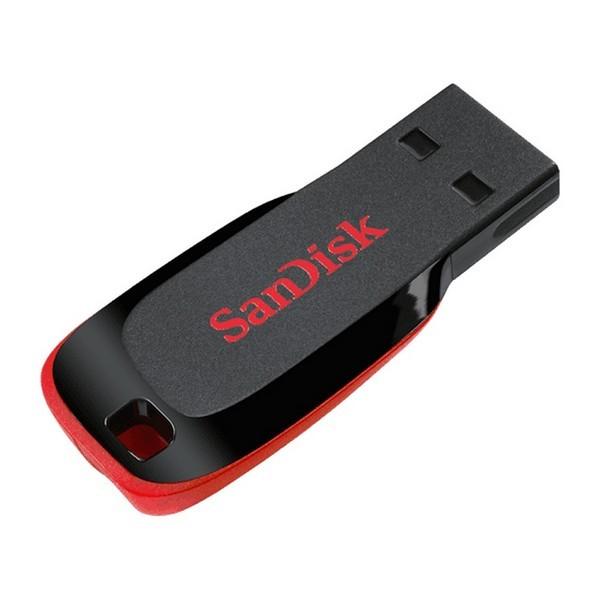 USB stick SanDisk SDCZ50-B35 USB 2.0 Sort USB-stik 64 GB