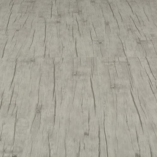 Selvklæbende gulvbrædder 4,46 m² 3 mm PVC egetræ vasket finish