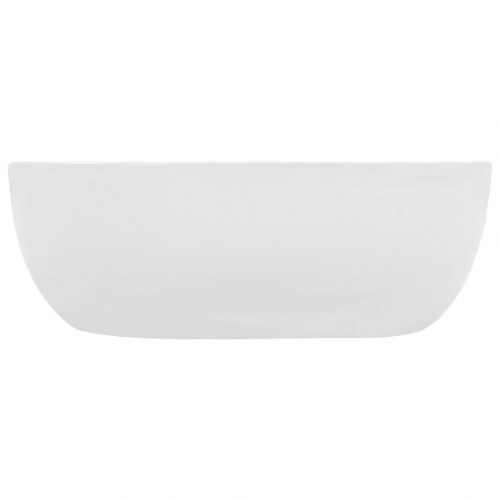 Håndvask i keramik - 42,5 × 42,5 × 14,5 cm, hvid