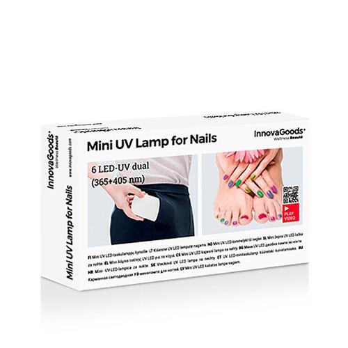 LED UV Lampe til Negle Mini InnovaGoods