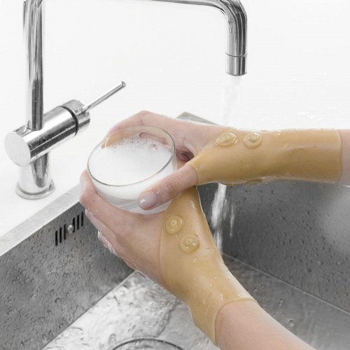 Imontic magnetisk håndledsstøtte med kompression - 2 stk., beige