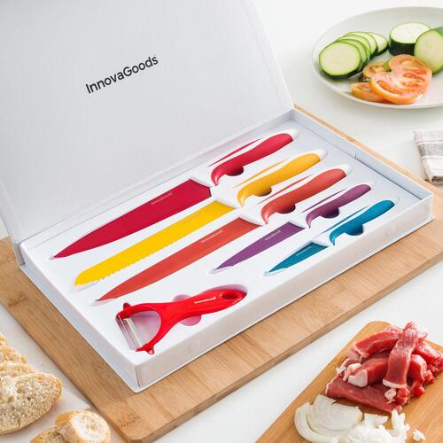 Keramiske Knive og Skræller Knoolvs 6 Dele