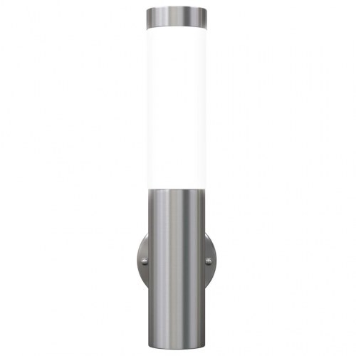 Udendørs Savona væglampe - 2-pack IP44, E27, rustfrit stål