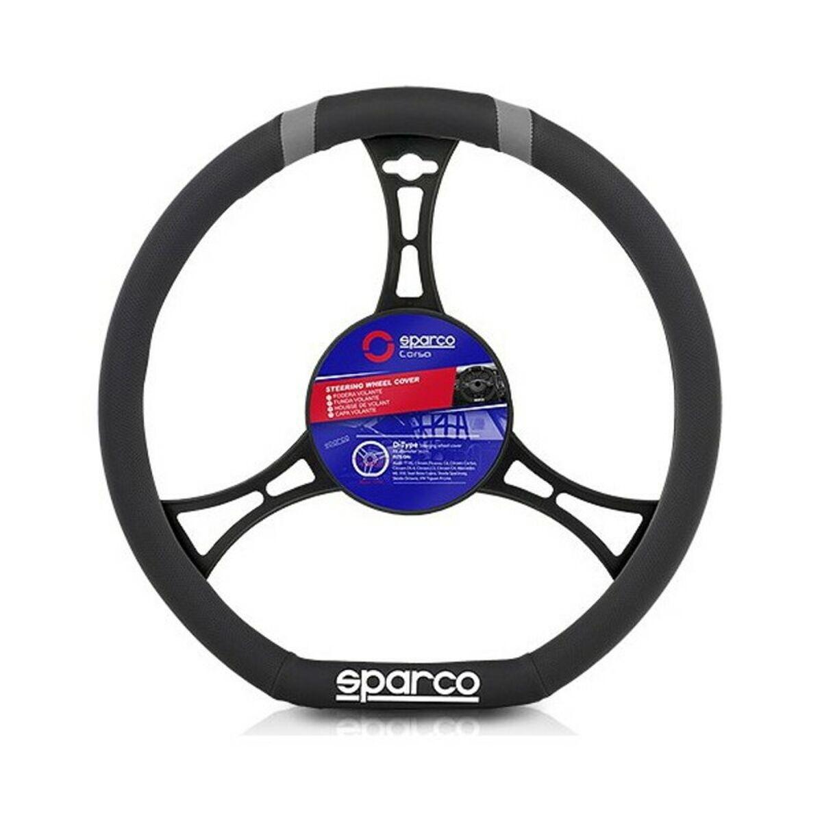 Sparco SPC1114 ratbetræk - Universal Ø 37 cm, sort/grå