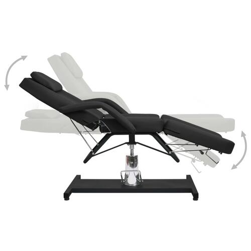 Massagebord 180x62(87-112) cm sort