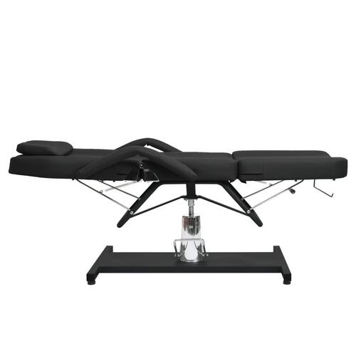 Massagebord 180x62(87-112) cm sort