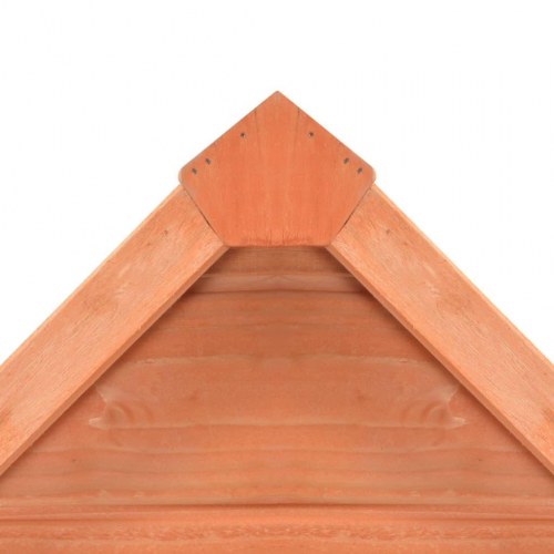 Opbevaringsskur til haven 71x60x213 cm træ