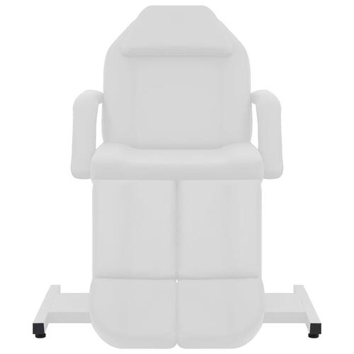 Behandlerbriks 180x62x78 cm kunstlæder hvid
