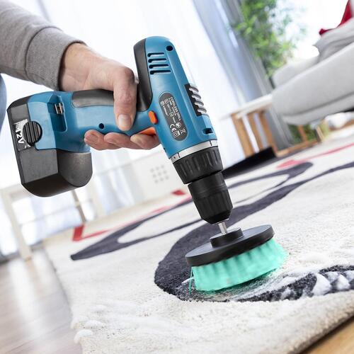 Sæt med rensebørster til boremaskine Cyclean 3 Dele