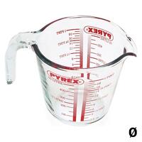 Målebæger Pyrex Classic Vidrio Gennemsigtig Glas 1 L