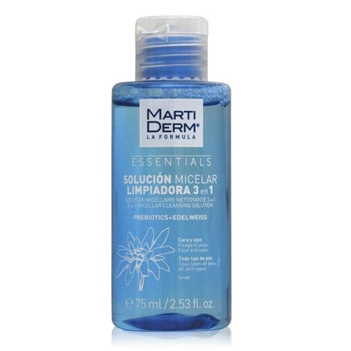 Micellar vand Martiderm Essentials 3-i-1 - 75 ml