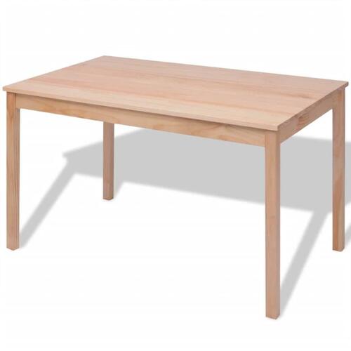 Spisebordssæt 7 dele fyrretræ
