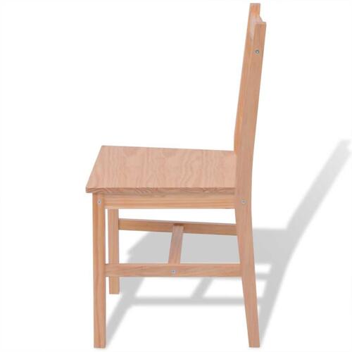 Spisebordssæt 7 dele fyrretræ