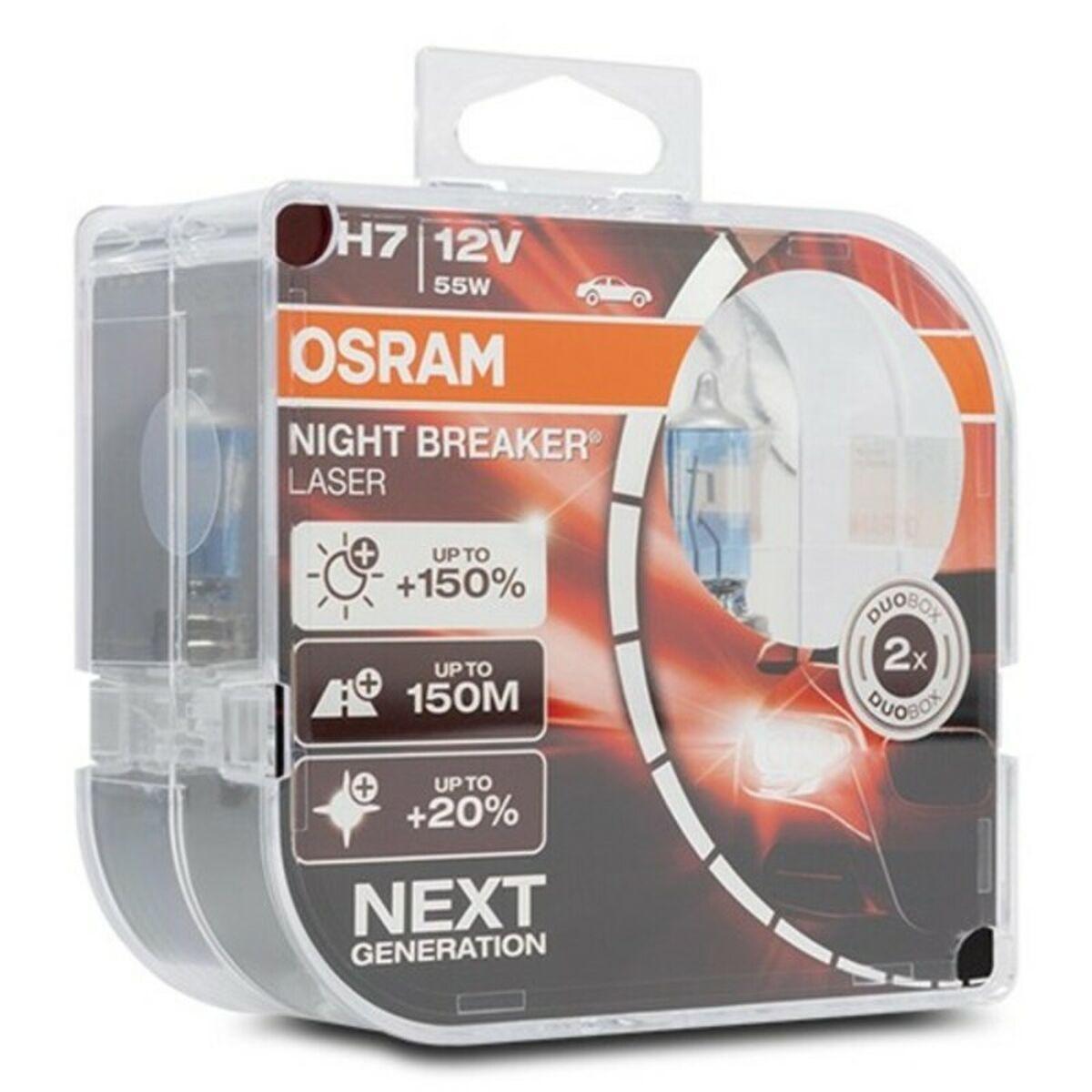Pære til køretøj Osram Night Breaker Laser H7 12V 55W