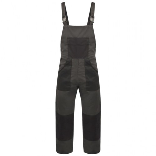 Bib overalls til mænd str. XL grå
