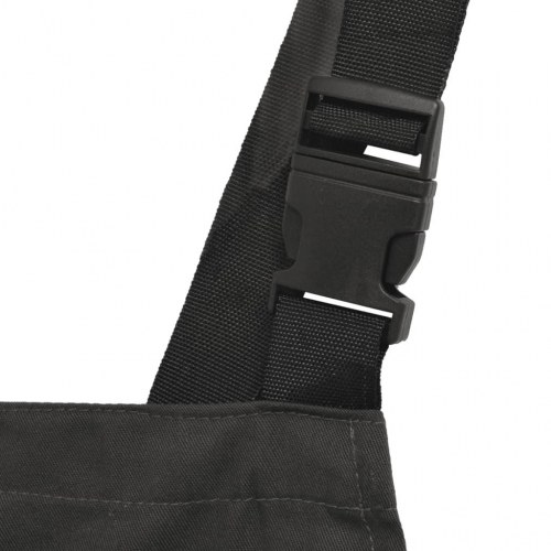 Bib overalls til mænd str. XL grå