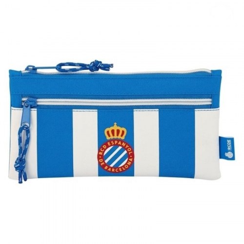 Penalhus RCD Espanyol - blå/hvid (22 × 11 × 1 cm)