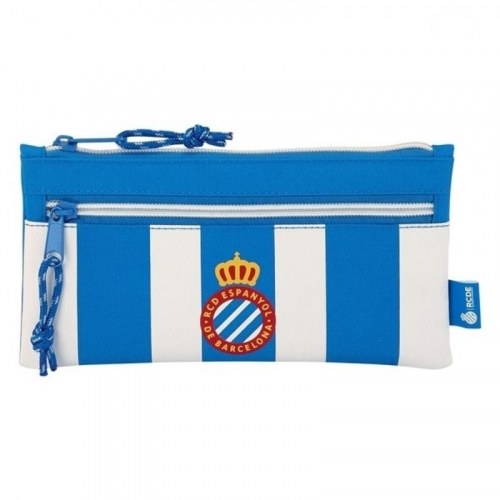 Penalhus RCD Espanyol - blå/hvid (22 × 11 × 1 cm)