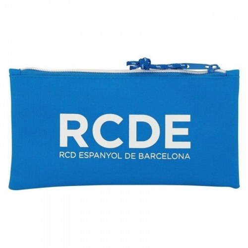 Penalhus RCD Espanyol - blå/hvid (22 × 11 × 1 cm)