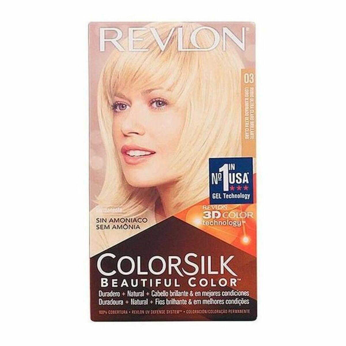Hårfarve uden ammoniak Revlon Colorsilk - Ultra Lys Naturlig Blond (Nr. 3)