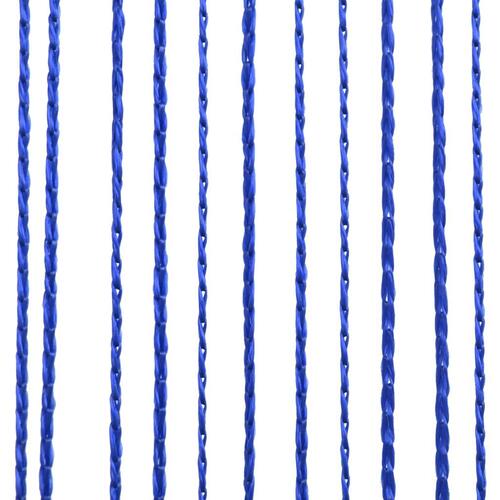 Trådgardiner 2 stk. 100 x 250 cm blå