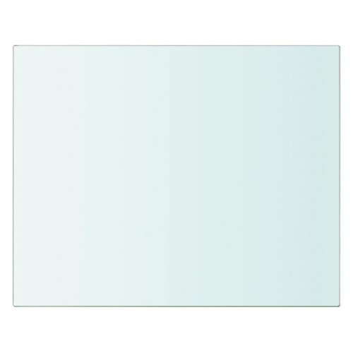 Glashylde klar 20×25 cm - hærdet glas, 8 mm