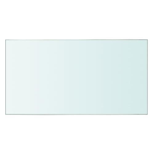 Hylde glaspanel klar 30x12 cm