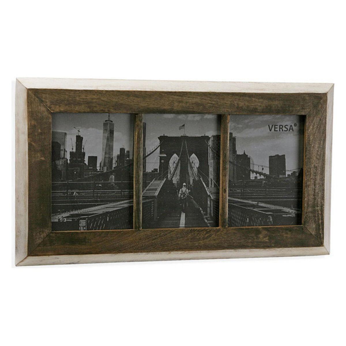 Versa væg-billedramme i træ, brun - 1,8 × 18,8 × 40 cm