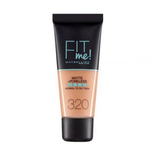 Foundation flydende Maybelline Fit Me Matte + Poreless 30 ml - 320 Natural Tan