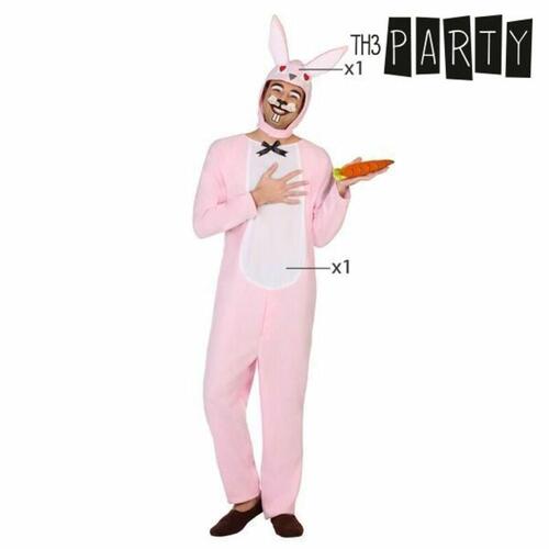 Kostume til voksne Th3 Party Pink dyr M/L