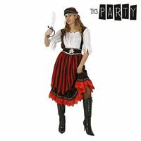 Kostume til voksne Th3 Party Multifarvet Pirater (3 Dele) XXL