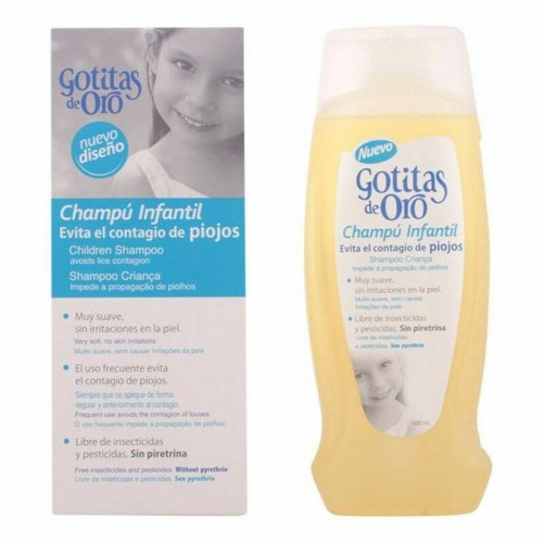 Instituto Español Gotitas de Oro luseshampoo til børn 500 ml