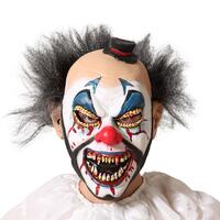Maske Halloween Mande klovn Sort