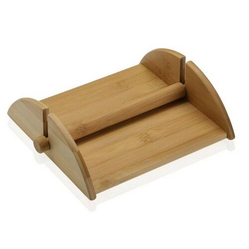 Servietholder Versa Brun Træ Bambus 17,8 x 5,8 x 19 cm