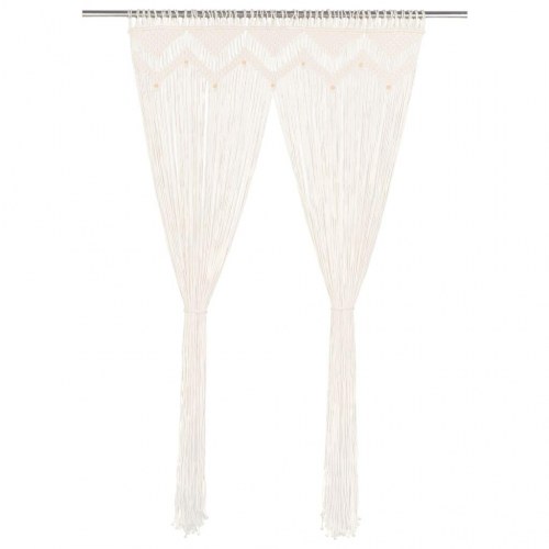 Macramégardin 140x240 cm bomuld