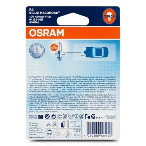 Pære til køretøj Osram 64183-01B H4 12V 45/40W