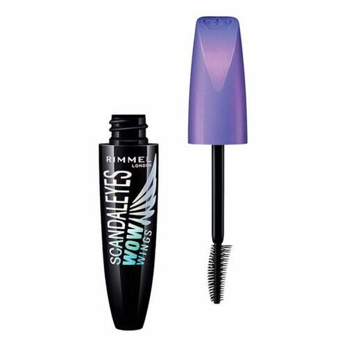 Mascara med Ekstra Volumen Effekt til Øjenvipper Scandaleyes Wow Rimmel London 003 - extreme black