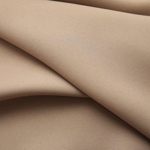 Mørklægningsgardiner med kroge 2 stk. 140 x 225 cm gråbrun